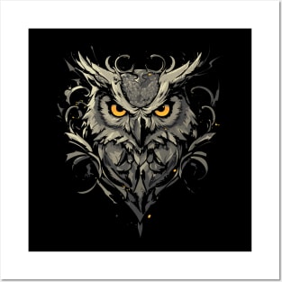 owl Posters and Art